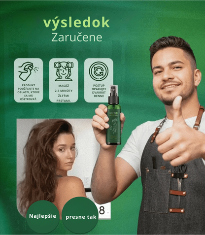 Elhoe rast vlasov -2x1: rast vlasov a kontrola vypadávania vlasov - 100% prírodné