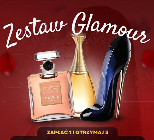 Kup 1, Odbierz 3 – Zestaw Glamour Perfum Importowanych – Black Friday Edition